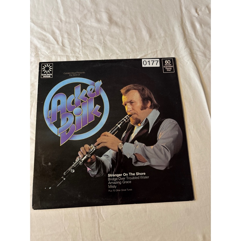 Golden Hour Presents The Best Of Acker Bilk Vinyl LP 12" Black‎ Good Jazz GH 624